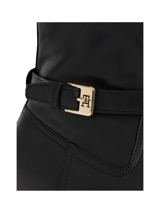 Tommy Hilfiger - Poolsaapad TH Buckle Riding Leather - BDS BLACK | Stockmann - photo 2