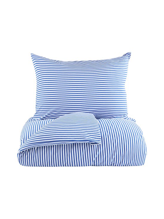 Casa Stockmann - Riga Jersey -tyynyliina 50 x 60 cm - BLUE/WHITE - photo 2 Casa Stockmann - Riga Jersey -tyynyliina 50 x 60 cm - BLUE/WHITE | Stockmann - photo 2