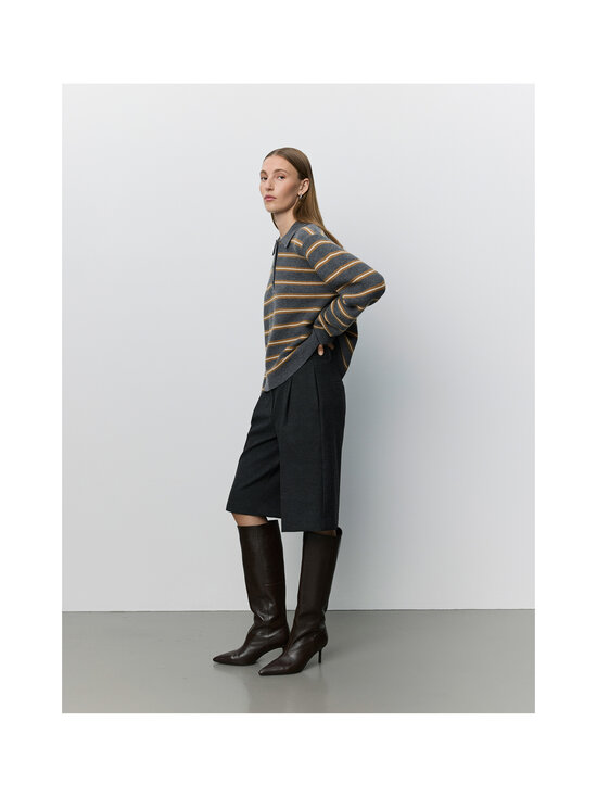 Sofie Schnoor - Bermuda Suiting -shortsit - 8008 DARK GREY | Stockmann - photo 2