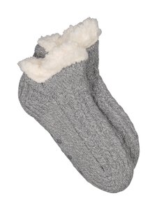 Cuddly Socks - Sweet Home neslīdošās zeķes - 915 GREY MELANGE Cuddly Socks - Sweet Home neslīdošās zeķes - 915 GREY MELANGE | Stockmann