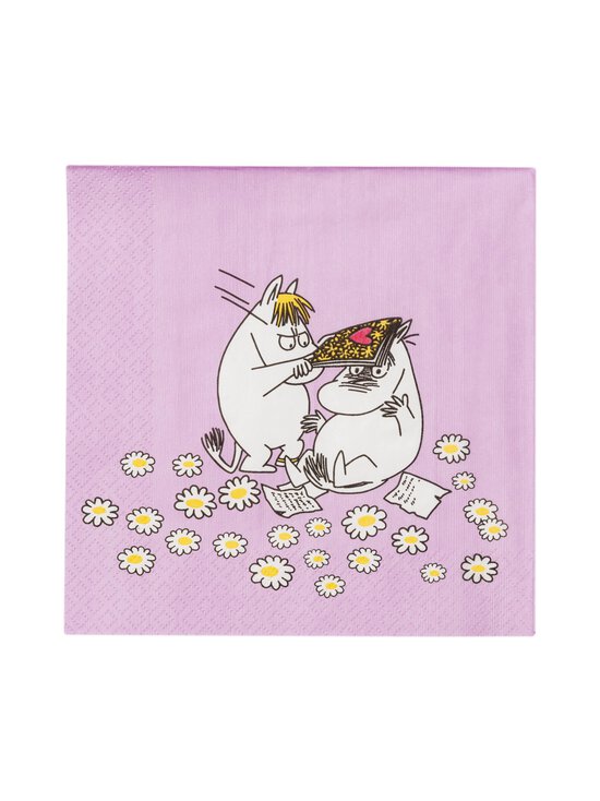 Moomin Arabia - Muumi Sydänkäpyset salvetes 33 cm, 20 gab. - MULTICOLOR | Stockmann - photo 2