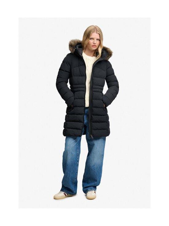 Superdry - Fuji Mid Length -takki - 02A BLACK | Stockmann - photo 5