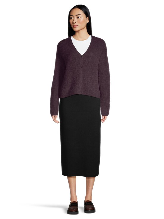 NOOM - Sade Mohair Blend -neuletakki - AUBERGINE | Stockmann - photo 2