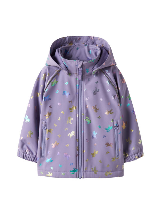 Name It - NmfAlfa Softshell Foil -takki - SUNLIT ALLIUM AOP:BOW | Stockmann - photo 1