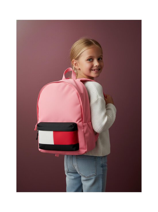 Tommy Hilfiger - Essential Flag -reppu - THJ EXOTIC PINK | Stockmann - photo 1