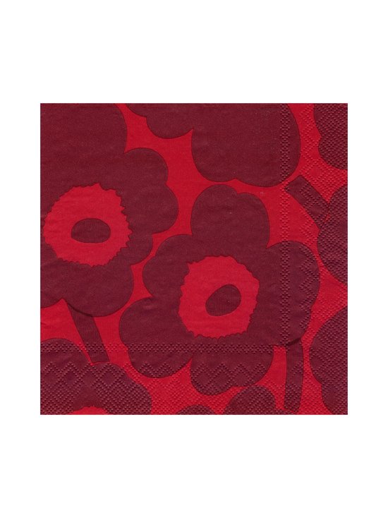 PUNAINEN Marimekko Unikko-servetti 33 x 33 cm, 20 kpl |33 x 33 cm, 20 kpl |  Kattaustekstiilit | Stockmann