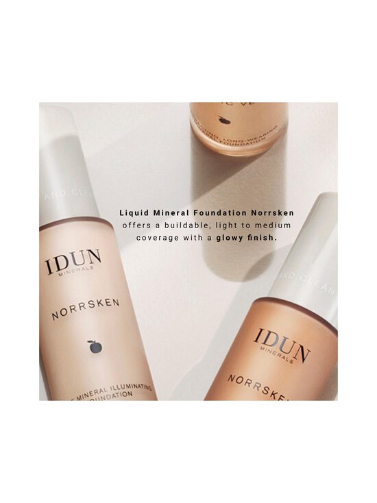 Idun Minerals - Liquid Mineral Foundation Norrsken -meikkivoide - SIRI - photo 5 Idun Minerals - Liquid Mineral Foundation Norrsken -meikkivoide - SIRI | Stockmann - photo 5