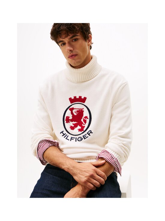 Tommy Hilfiger - Graphic Roll Neck džemperis - Z00 IVORY PETAL | Stockmann - photo 2