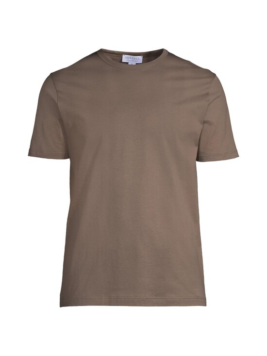 Sunspel - Classic t-paita - BROWN | Stockmann - photo 1