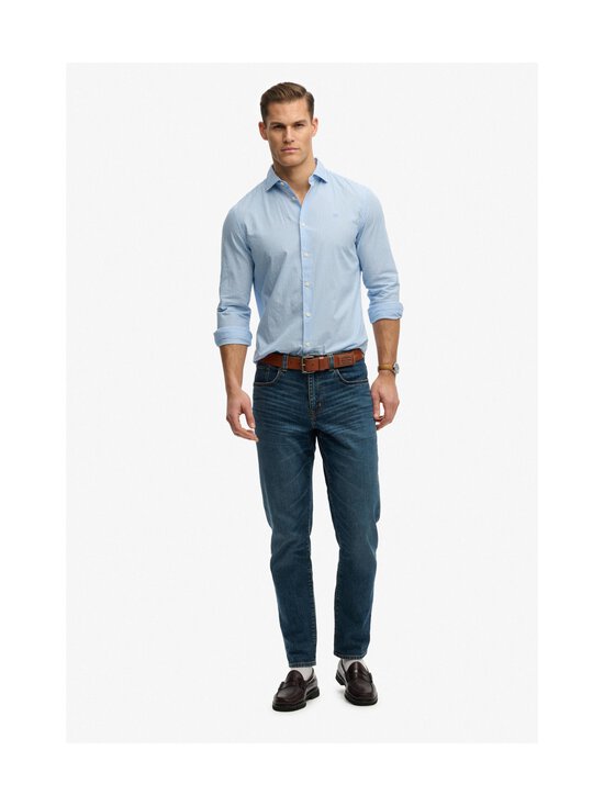 Superdry - Triiksärk Cut Away Poplin - J8I CHALK BLUE STRIPE | Stockmann - photo 2