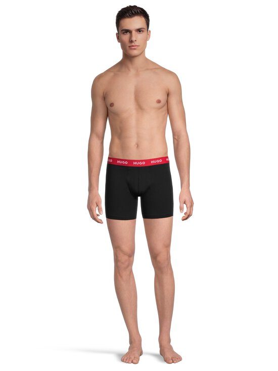 HUGO - Bokserialushousut 3-pack - 008 BLACK | Stockmann - photo 3