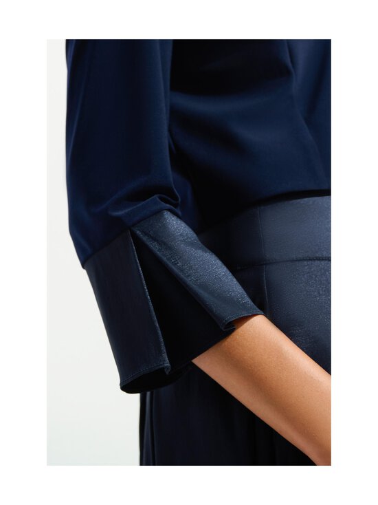 Joseph Ribkoff - Jakk Silky Cover-Up With Taffeta Cuffs - 2166 MIDNIGHT BLUE | Stockmann - photo 4