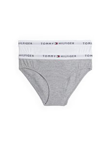 Tommy Hilfiger - Bikini-alushousut 2-pack - 0WV WHITE/LIGHT GREY HEATHER Tommy Hilfiger - Bikini-alushousut 2-pack - 0WV WHITE/LIGHT GREY HEATHER | Stockmann