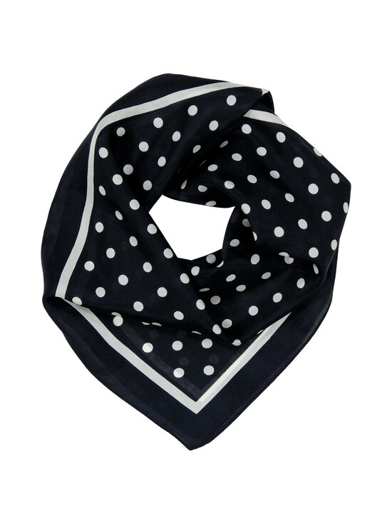 A+more - Trine-silkkihuivi 50 x 50 cm - BLACK/WHITE | Stockmann - photo 1