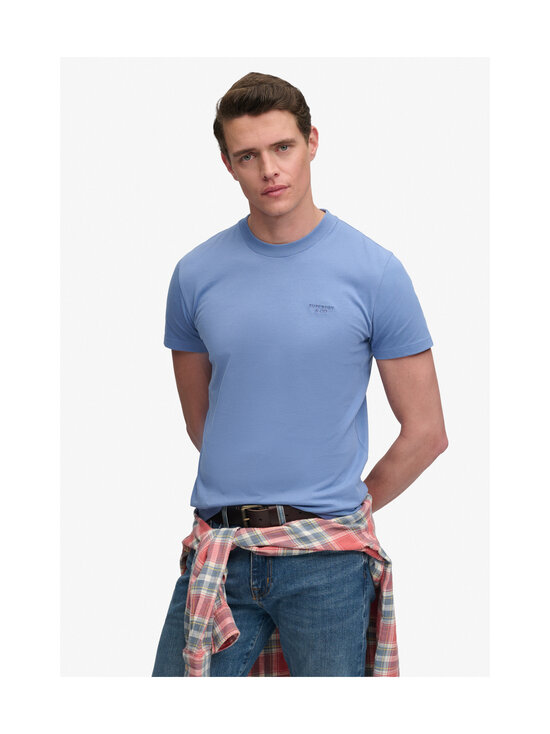 Superdry - T-särk Essential Stacked Logo Embroidery - O5Y COLONY BLUE/MID BLUE | Stockmann - photo 2