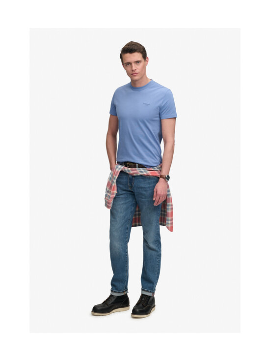 Superdry - T-särk Essential Stacked Logo Embroidery - O5Y COLONY BLUE/MID BLUE | Stockmann - photo 4