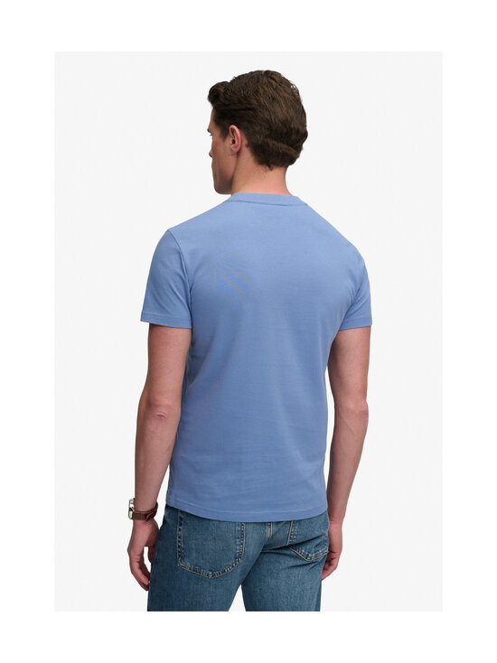 Superdry - T-särk Essential Stacked Logo Embroidery - O5Y COLONY BLUE/MID BLUE | Stockmann - photo 5