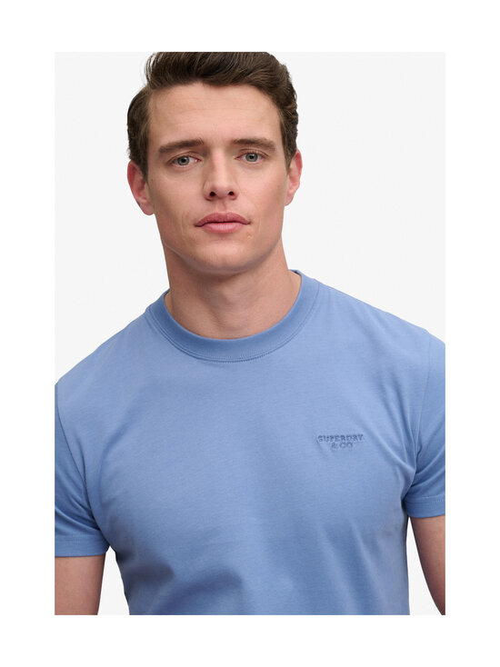 Superdry - T-särk Essential Stacked Logo Embroidery - O5Y COLONY BLUE/MID BLUE | Stockmann - photo 6