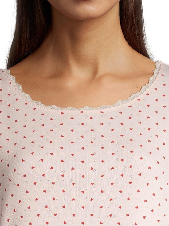 A+more - Öösärk Nora Pointelle - PINK COMBO | Stockmann - photo 4