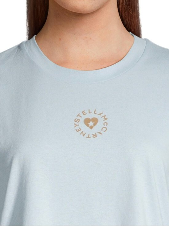 Stella McCartney - Iconic Mini Heart t-paita - 4702 WATER LILY | Stockmann - photo 4