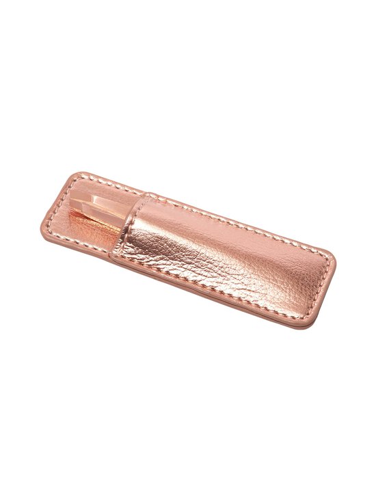 Tweezerman - Mini Slant Tweezer with Puch -pinsetit - ROSE GOLD | Stockmann - photo 2