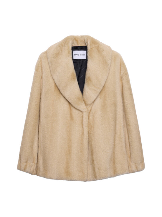 Stand Studio - Kunstkarusnahast jakk Francis - 90001 CREAM | Stockmann - photo 1