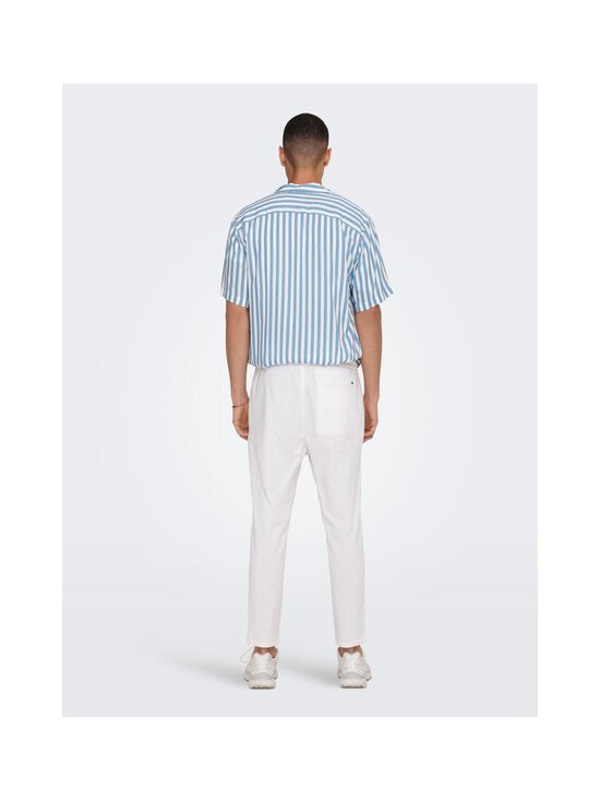 Only & Sons - Linasegust püksid OnsLinus Tapered - BRIGHT WHITE | Stockmann - photo 4