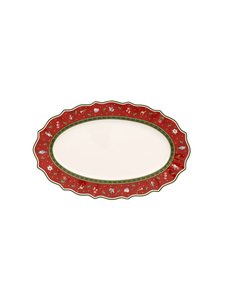 Villeroy & Boch - Toy's Delight servēšanas šķīvis 38 x 23,5 cm - VALKOINEN/PUNAINEN Villeroy & Boch - Toy's Delight servēšanas šķīvis 38 x 23,5 cm - VALKOINEN/PUNAINEN | Stockmann