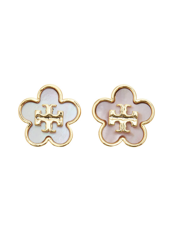 Tory Burch - Forget Me Not -nappikorvakorut - TORY GOLD / PINK | Stockmann - photo 1