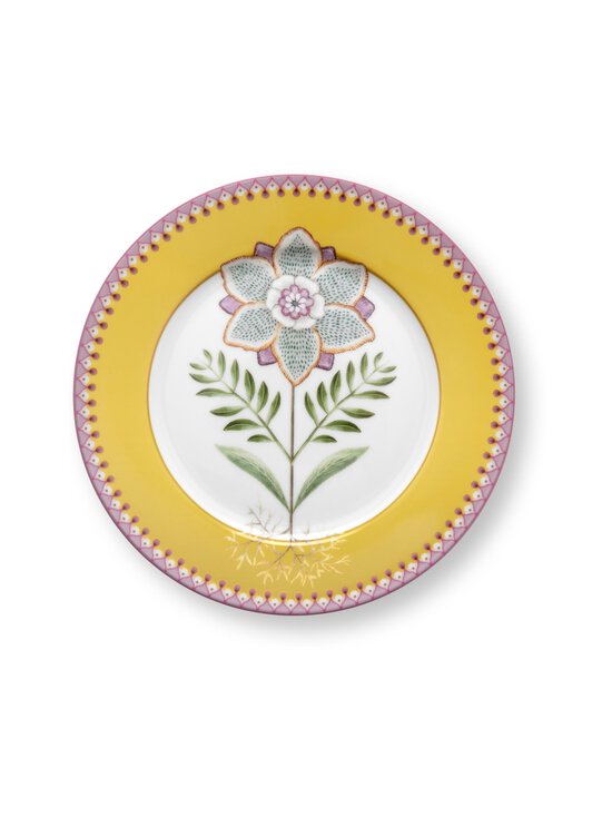 PIP Studio - Lily & Lotus -posliinilautanen 21 cm - YELLOW | Stockmann - photo 1