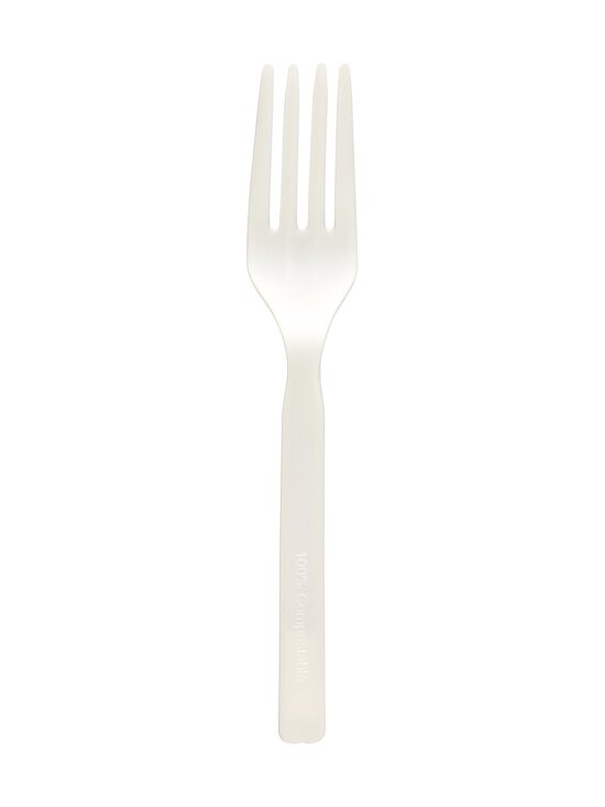 Bio Compostable -haarukka 15 cm, 10 kpl