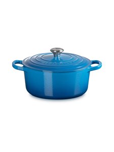 Le Creuset - Signature-pata, pyöreä 3,3 l - SININEN | Stockmann