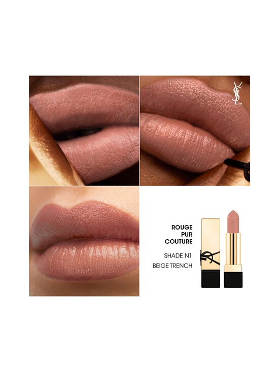Yves Saint Laurent - Rouge Pur Couture Lipstick -huulipuna - N1 - photo 3 Yves Saint Laurent - Rouge Pur Couture Lipstick -huulipuna - N1 | Stockmann - photo 3