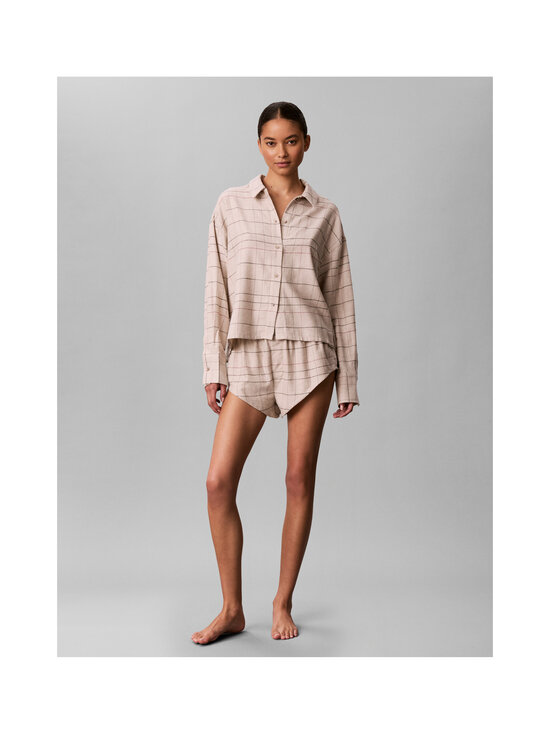 Calvin Klein Underwear - Flannel-pyjamapaita - 4IW 21637 SOPHIE PLAID+JASPER HEATHER | Stockmann - photo 5