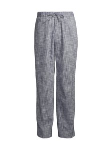 Officine Générale - Nilson Light Slub -housut - NAVYINK/WHITE | Stockmann