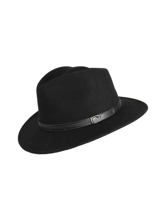 Bugatti - Wool Fedora -hattu - 990 BLACK | Stockmann - photo 1