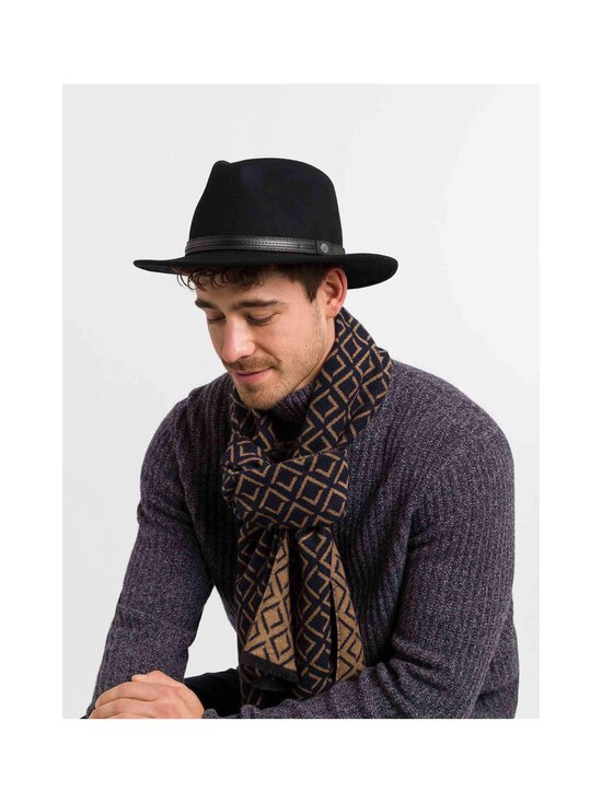 Bugatti - Wool Fedora -hattu - 990 BLACK | Stockmann - photo 4