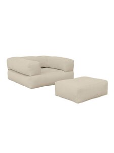 Karup - Cube-futontuoli beige - BEIGE | Stockmann