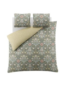 William Morris At Home - Spring Thicket -satiinipussilakanasetti - MINERAL | Stockmann