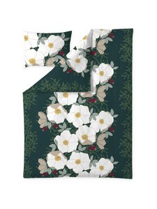 Finlayson - Rosa-satiinipussilakanasetti - DARK GREEN | Stockmann