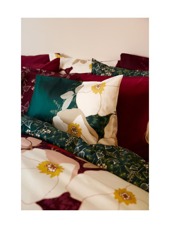 Finlayson - Rosa-satiinipussilakanasetti - DARK GREEN | Stockmann - photo 3