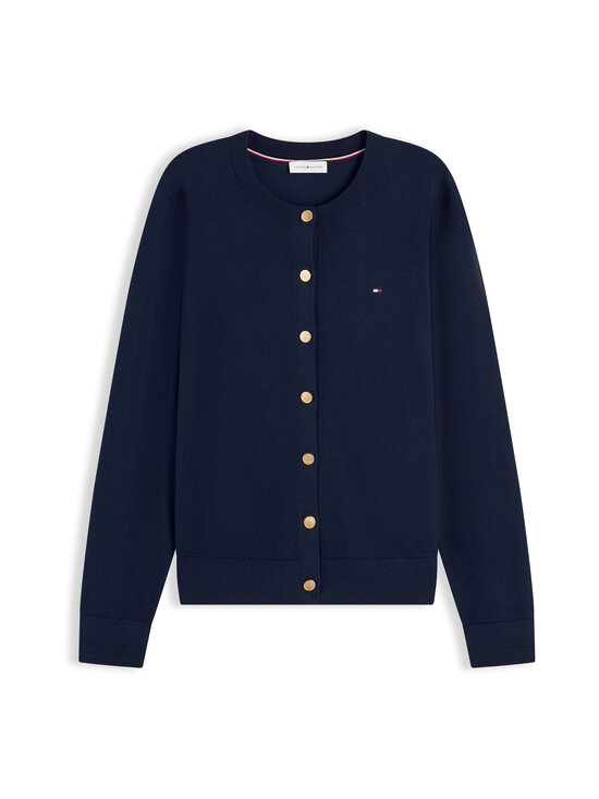 Tommy Hilfiger - Jersey Stitch kardiganjaka - C1G DARK NIGHT NAVY | Stockmann - photo 1