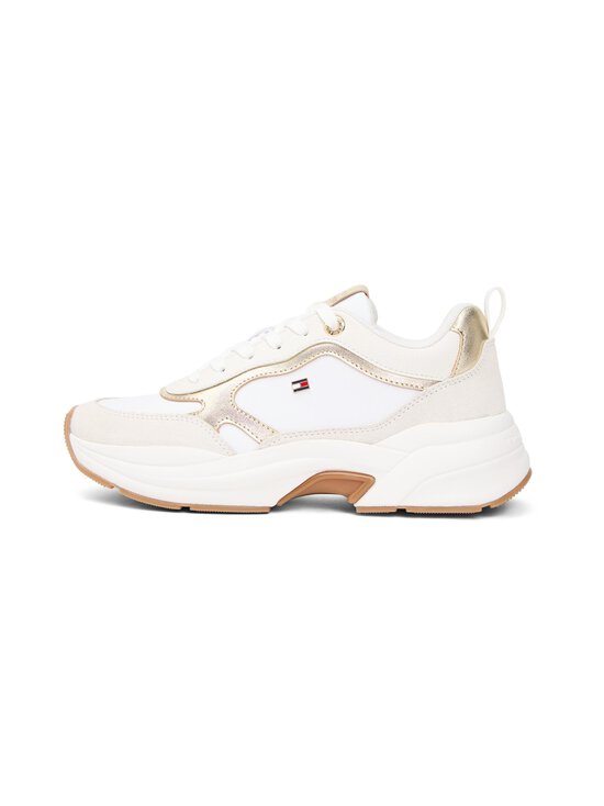 Tommy Hilfiger - Tennised Chunky Runner Metallic - 0HU GOLD/WHITE/ECRU | Stockmann - photo 5