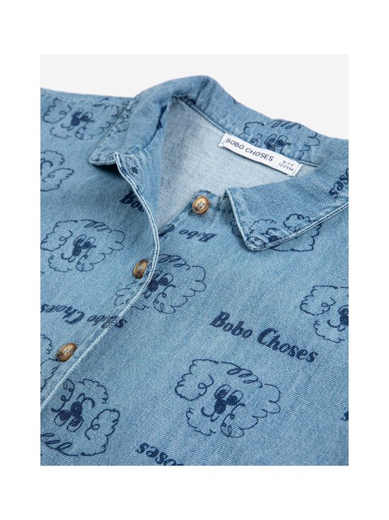 BOBO CHOSES - Pickle The Dog džinsa krekliņš ar īsām piedurknēm - 461 PRUSSIAN BLUE | Stockmann - photo 2