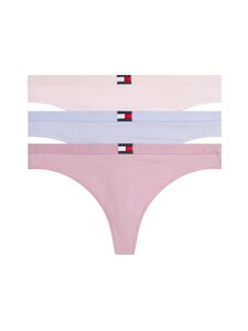 Tommy Hilfiger - Alsupüksid Thong, 3 paari - 05F LILAC/MYSTIC ORC/LIGHT PINK | Stockmann