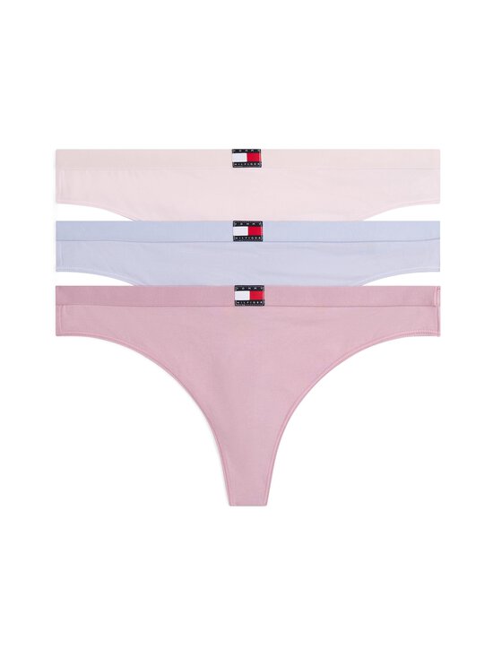 Tommy Hilfiger - Alsupüksid Thong, 3 paari - 05F LILAC/MYSTIC ORC/LIGHT PINK | Stockmann - photo 1