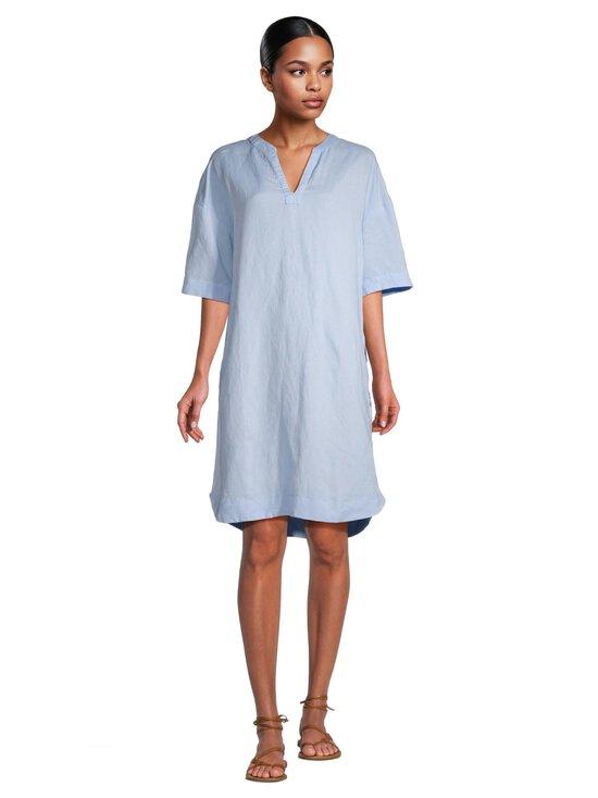NOOM - Teresa- pellavasekoitteinen tunikamekko - LT.BLUE | Stockmann - photo 2
