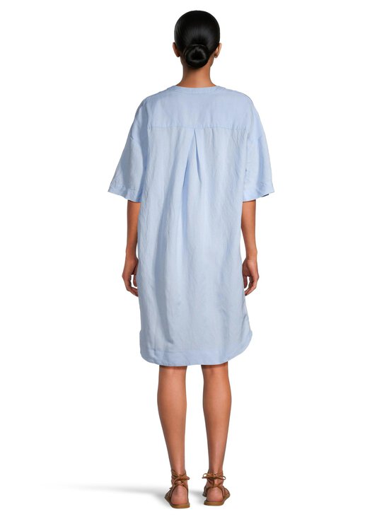 NOOM - Teresa- pellavasekoitteinen tunikamekko - LT.BLUE | Stockmann - photo 3