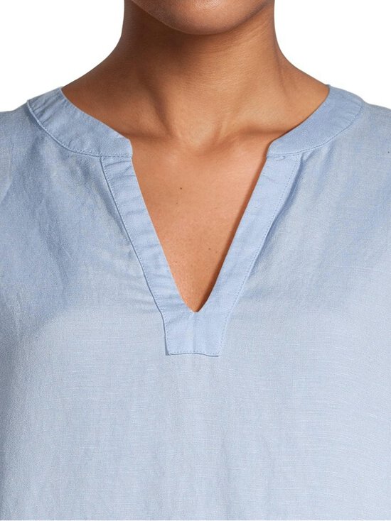 NOOM - Teresa- pellavasekoitteinen tunikamekko - LT.BLUE | Stockmann - photo 4