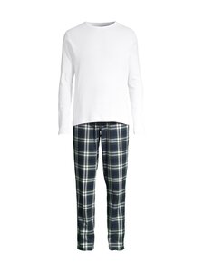 Cap Horn loungewear - Samuel-flanellipyjama - FOREST GREEN/GREEN CHECK | Stockmann